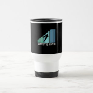 Mug De Voyage Escalade - La gravité est un mythe