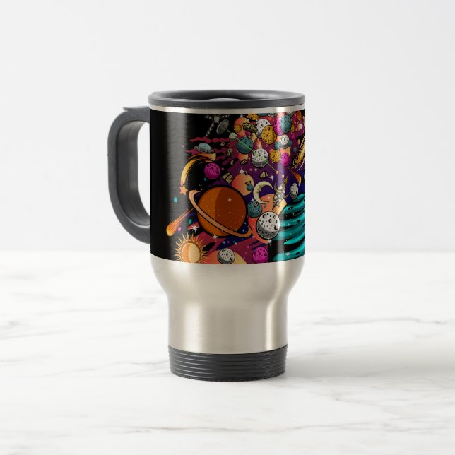 Mug De Voyage Espace (Devant gauche)