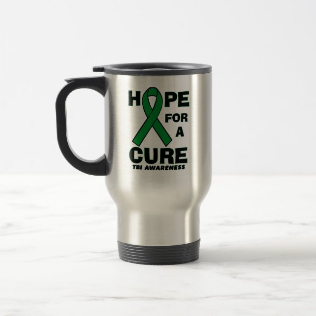 Mug De Voyage Espoir pour un traitement… TBI (Gauche)