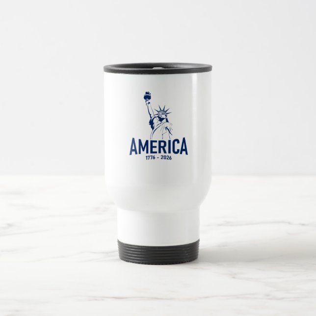 Mug De Voyage Esprit de liberté 1776-2026 (Centre)