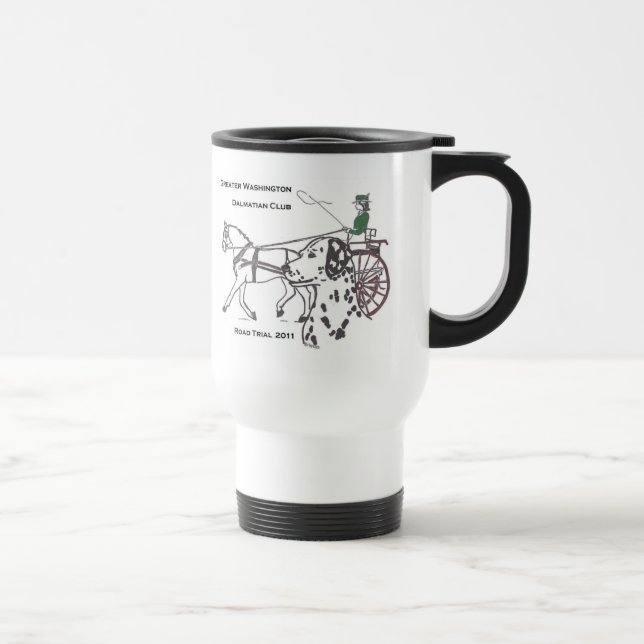 Mug De Voyage Essai routier 2011 de GWDC (Droite)