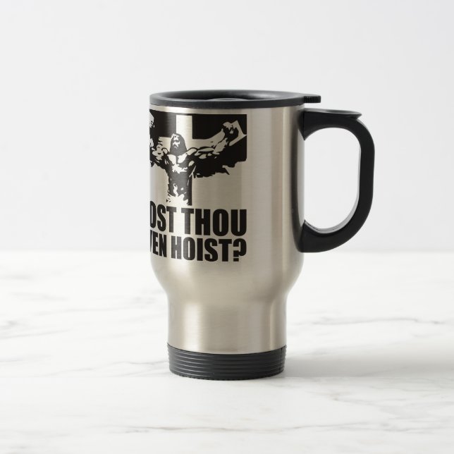Mug De Voyage Est-Ce Que Tu Veux Même Hoist ? - Jésus (Droit)