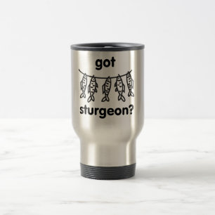 Mug De Voyage esturgeon obtenu