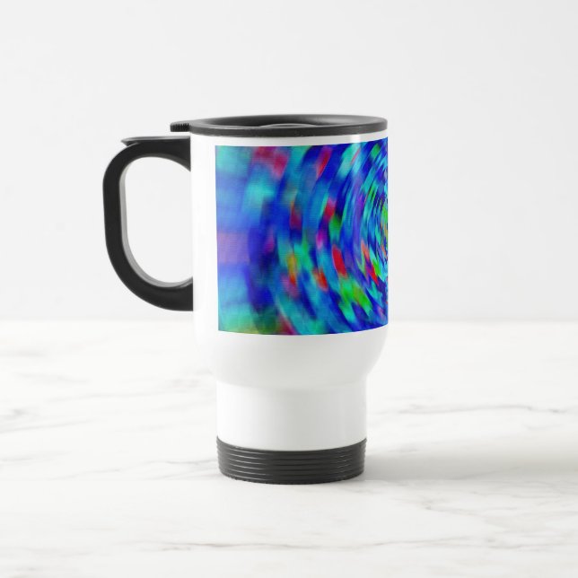 Mug De Voyage Étanchet bleu (Gauche)