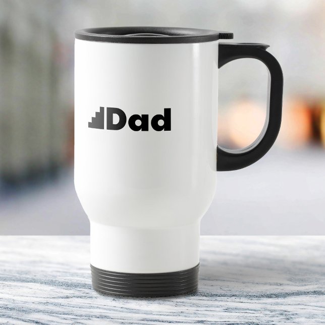 Mug De Voyage Étape papa (Créateur téléchargé)