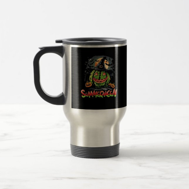 Mug De Voyage Été de la pastèque de la crème glacée douce Vibes (Gauche)