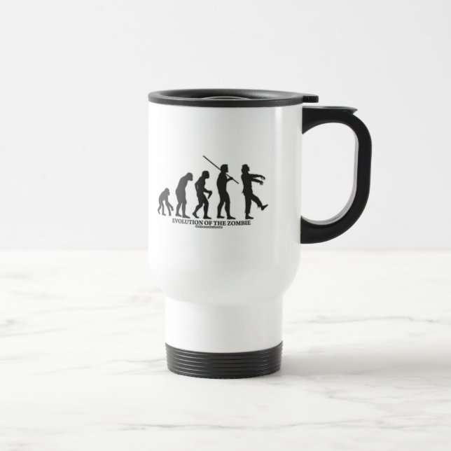 Mug De Voyage Évolution du zombi (Droite)