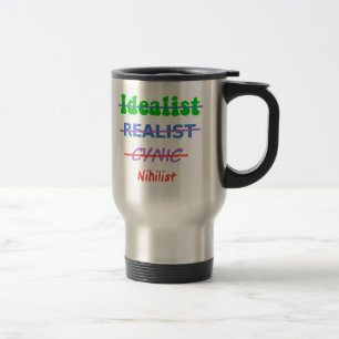Mug De Voyage Évolution d'un nihiliste