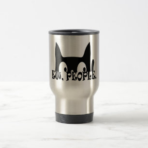 Mug De Voyage Ew People Drôle Chat Noir