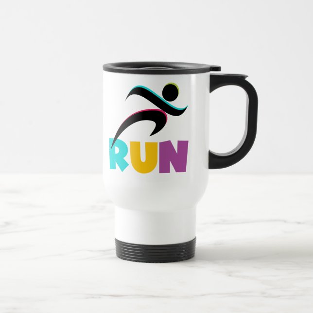 Mug De Voyage EXÉCUTER plusieurs (Droite)