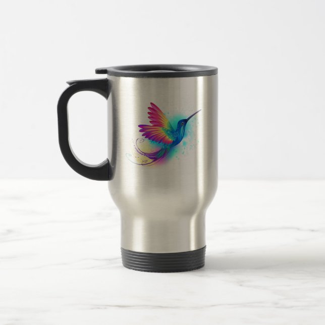 Mug De Voyage Exotic Rainbow Hummingbird (Gauche)
