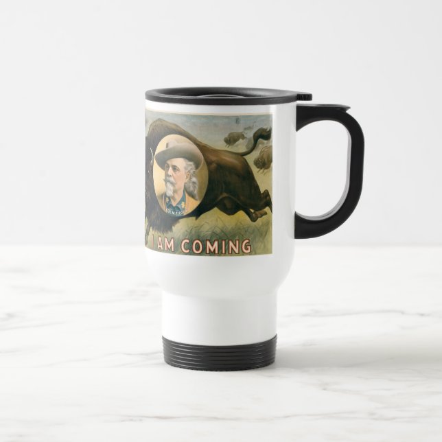 Mug De Voyage Exposition occidentale sauvage de Buffalo Bill (Droite)