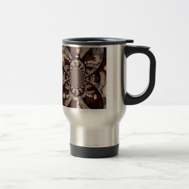 Mug De Voyage Extraordinaire Snowman (Droit)