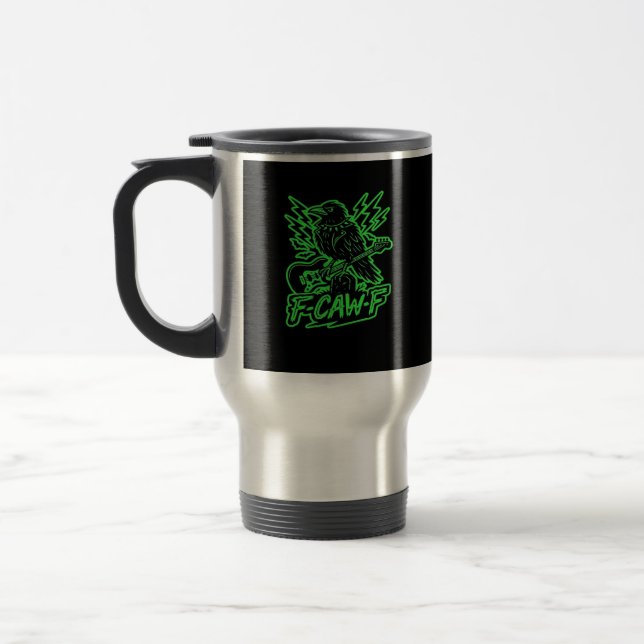 Mug De Voyage F-Caw-F Chicken Classic Minimal Clean (Gauche)