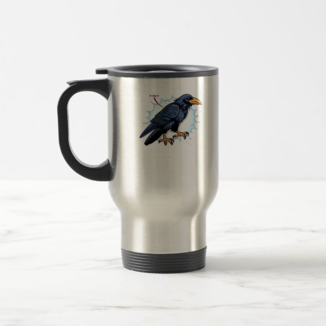 Mug De Voyage F-Caw-F Classic Simple Clean (Gauche)