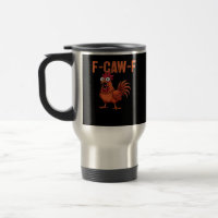 F Caw F Funny Chicken Style Classique Tendance Mod