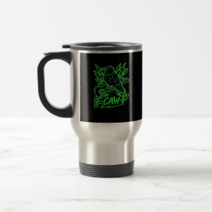 Mug De Voyage F-Caw-F Poulet Classique Minimaliste Propre