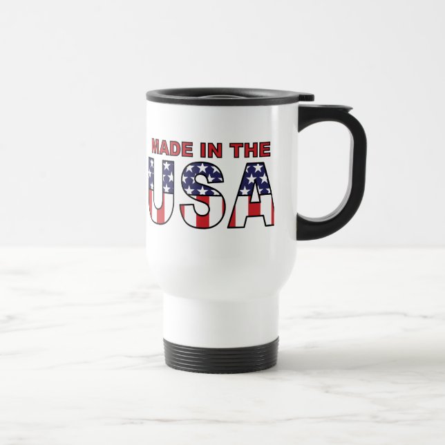 Mug De Voyage Fabriqué aux Etats-Unis (Droite)