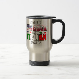 Mug De Voyage Fabriqué en Amérique avec pièces italiennes