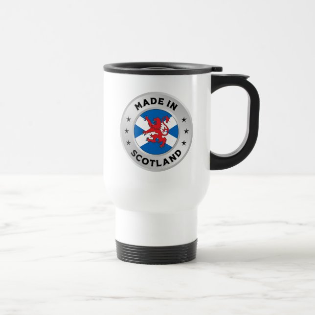 Mug De Voyage Fabriqué En Écosse (Droite)