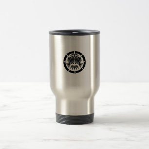 Mug De Voyage Face aux daurades de mer A en cercle de bambou