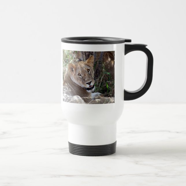 Mug De Voyage face de lion (Droite)