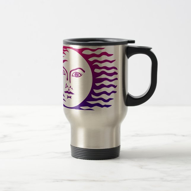 Mug De Voyage Face solaire (Droit)