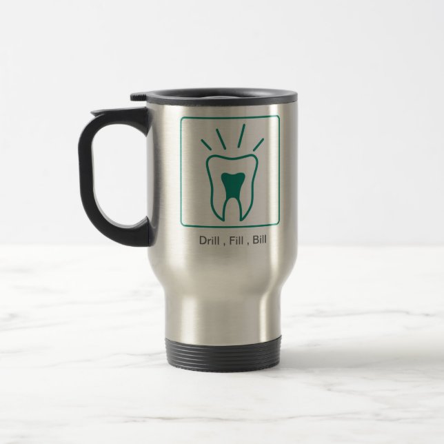Mug De Voyage facture de suffisance de foret (Gauche)