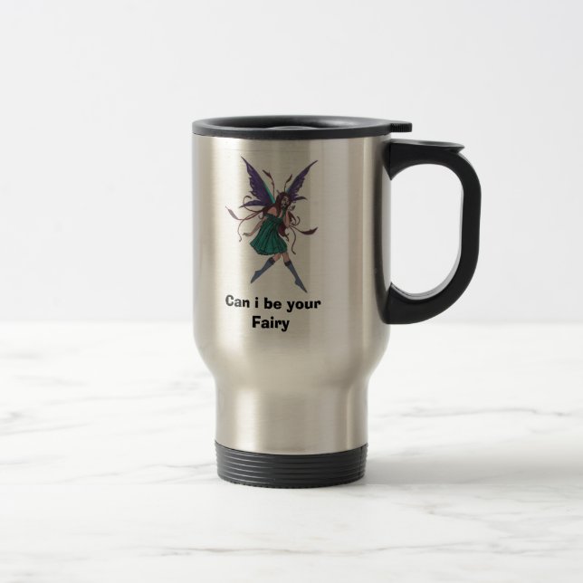 Mug De Voyage fairy5, peut I être votre fée (Droit)