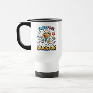 Mug De Voyage Faites Confiance à un Canardteur Drôle de Fête des