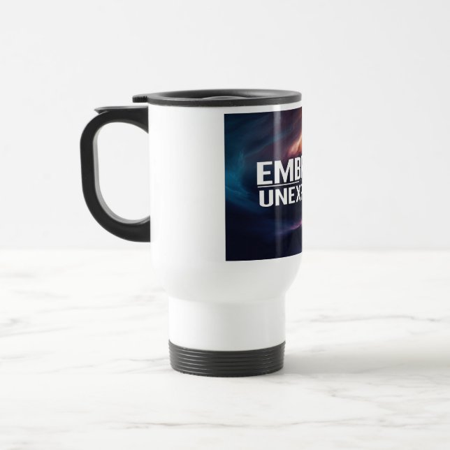 Mug De Voyage Faites Face À L'Inattendu (Gauche)