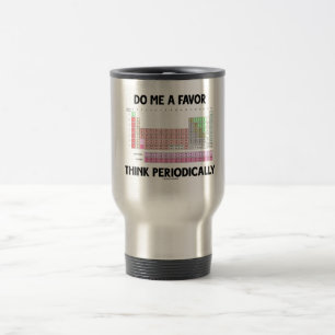Mug De Voyage Faites-moi qu'une faveur pensent périodiquement
