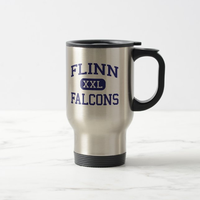 Mug De Voyage Falcons Rockford moyen l'Illinois de Flinn (Droit)