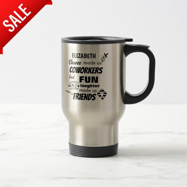 Mug De Voyage Farewell Coworker Boss - nous sommes amis Custom (Créateur téléchargé)