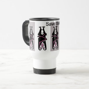 Mug De Voyage Faune - Cool Save BATS - Gra animal en voie de dis