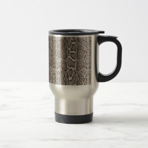 Mug De Voyage Faux Boa Constrictor Snake Skin