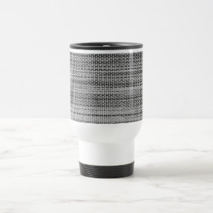 Mug De Voyage Faux Grey Tissu Voyage Mug