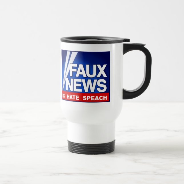 Mug De Voyage Faux News (Droite)