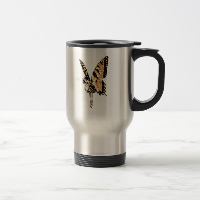 Mug De Voyage Fée de monarque (Droit)