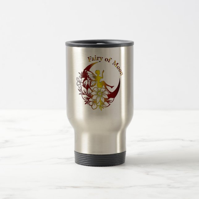 Mug De Voyage Fée de Moon Tumbler (Centre)