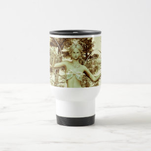 Mug De Voyage Fée d'hiver dans l'art de fantaisie de forêt ennei