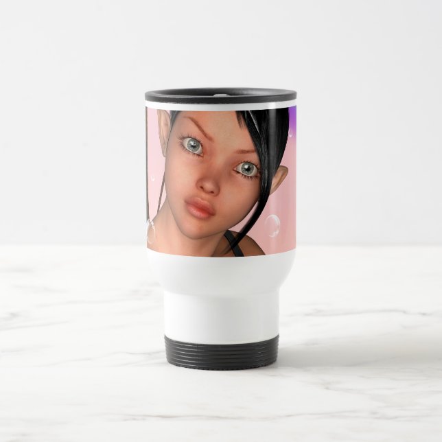 Mug De Voyage Fée sous l'arc-en-ciel (Centre)