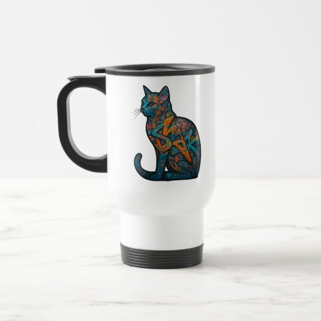 Mug De Voyage Feline Inferno (Gauche)