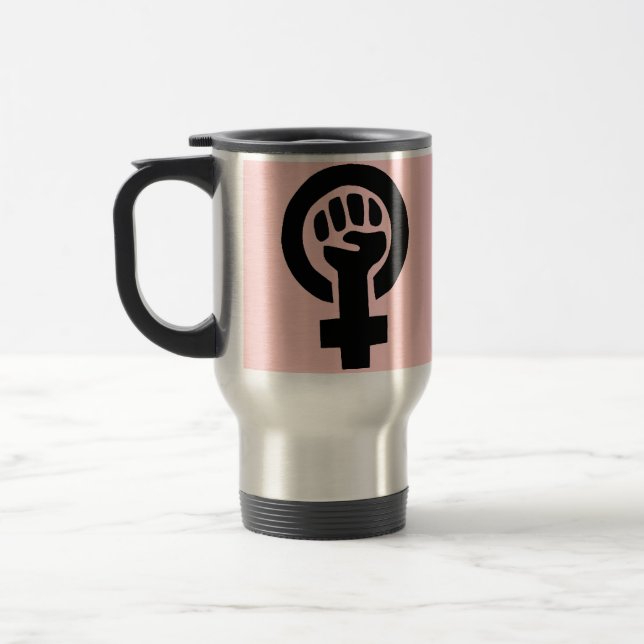 Mug De Voyage Féministe (Gauche)