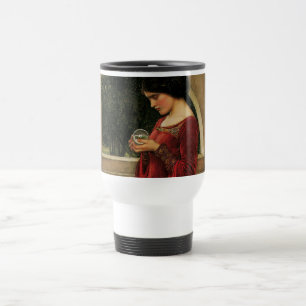 Mug De Voyage Femme à la boule de cristal, peinture de Waterhous