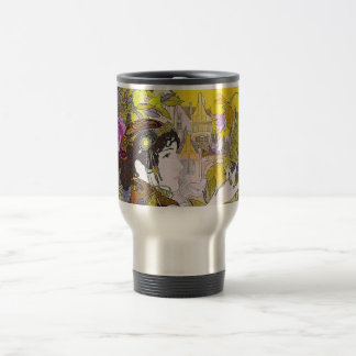 Mug De Voyage Femme Art Nouveau