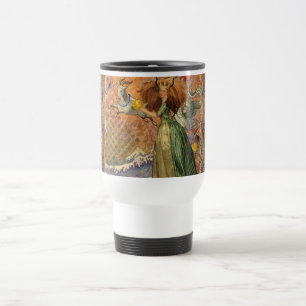 Mug De Voyage Femme Capricorne Chèvre Fantaisie Amusant