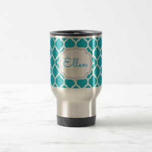 Mug De Voyage Femme d'honneur unique cadeau Motif marocain Monog