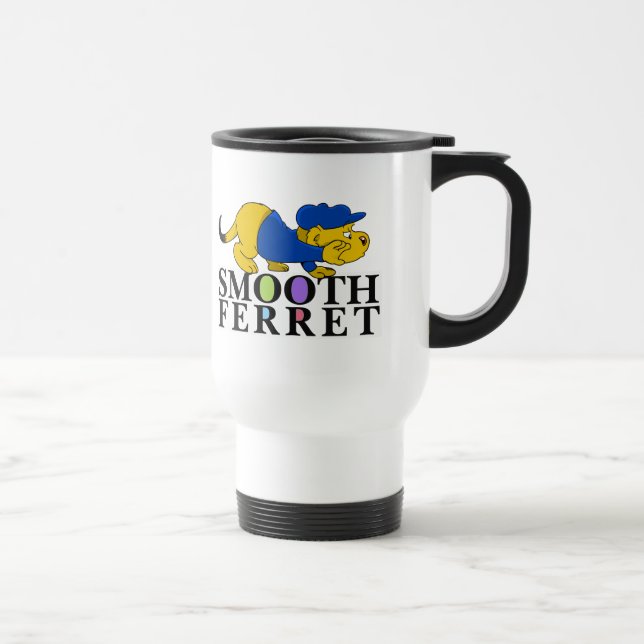 Mug De Voyage Ferald : Ferret lisse (Droite)
