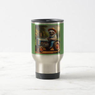 Mug De Voyage Fermier de Sloth